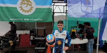 Fausto Arnaudo piloto karting Arroyito
