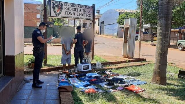 Dos hombres fueron detenidos por robar una vivienda y una iglesia en Oberá.