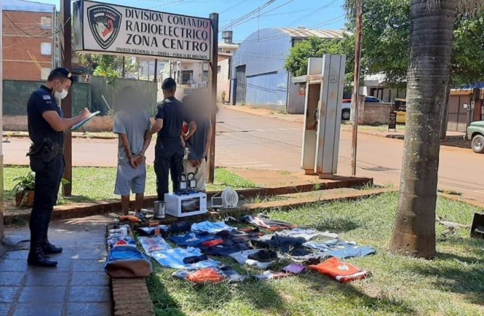 Dos hombres fueron detenidos por robar una vivienda y una iglesia en Oberá