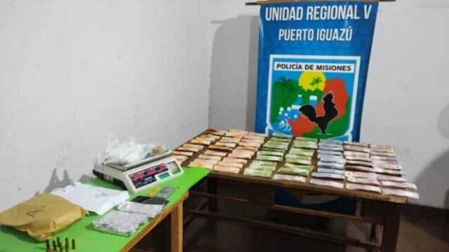 Desbaratan kiosco narco en Puerto Esperanza.