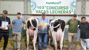 La Luisa ganó el concurso de vacas lecheras en la ExpoRural de Rafaela