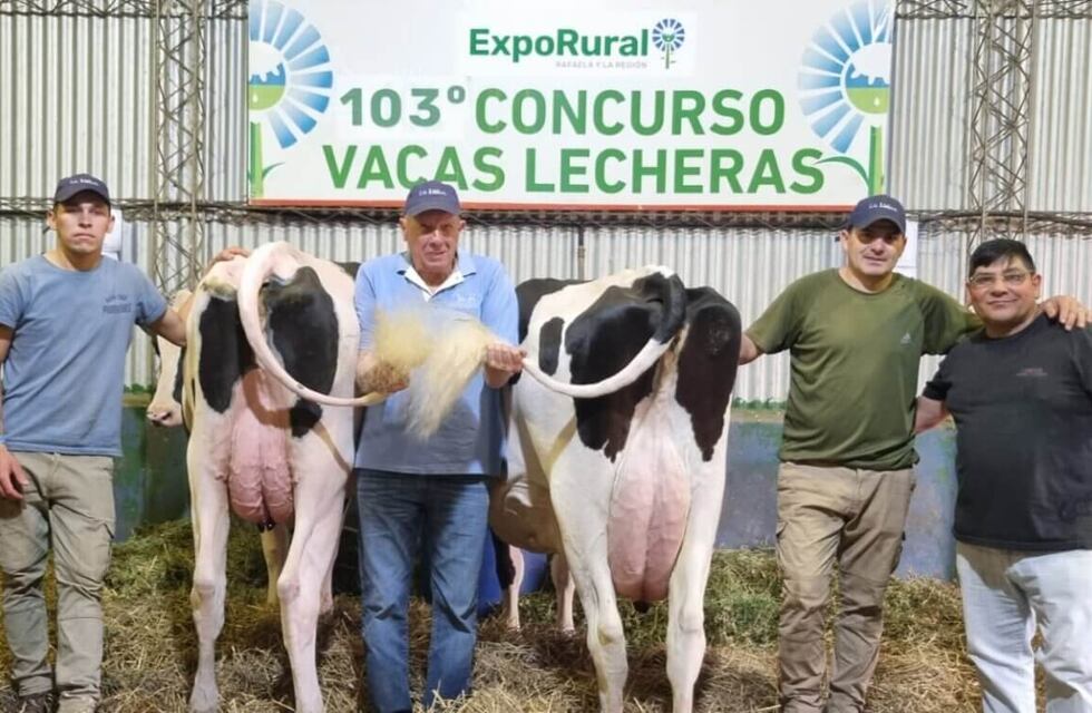 La Cabaña “La Luisa” ganó el Concurso de Vacas Lecheras de la ExpoRural de Rafaela