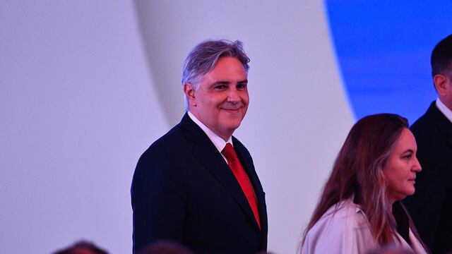 El gobernador de Córdoba, Martín Llaryora, se mostró conforma a la salida de la audiencia entre el Gobierno Provincial y el Estado Nacional. (Pedro Castillo / La Voz)