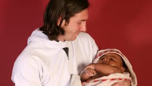 Leo Messi junto a Lamine Yamal.