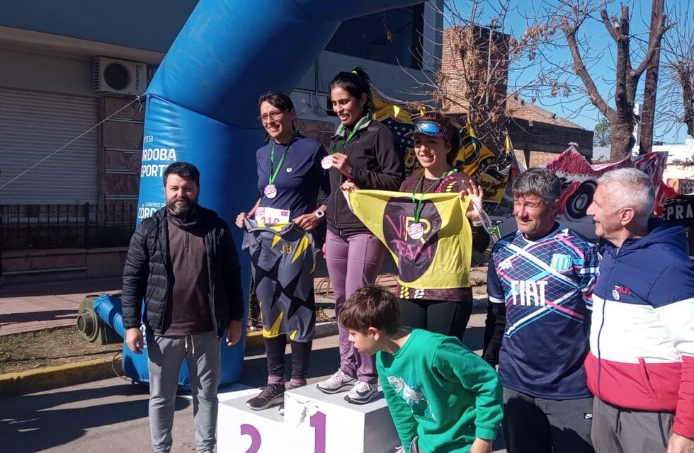 Vanina Paoletti de Arroyito quedó segunda en su categoría en la Maratón del Hincha en Devoto