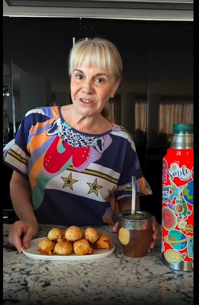 La preparación súper rápida de chipa en freidora de aire de Claudia Villafañe