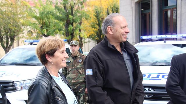 Sergio Berni entregó siete patrulleros a la CPR