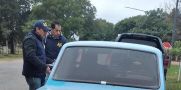 Dentro del FIAT 128 se encontraba el arma