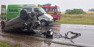 Accidente en la Ruta 72: tres jovenes fallecidos