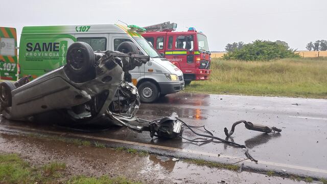 Fallecieron dos adolescentes en un accidente en la Ruta 72