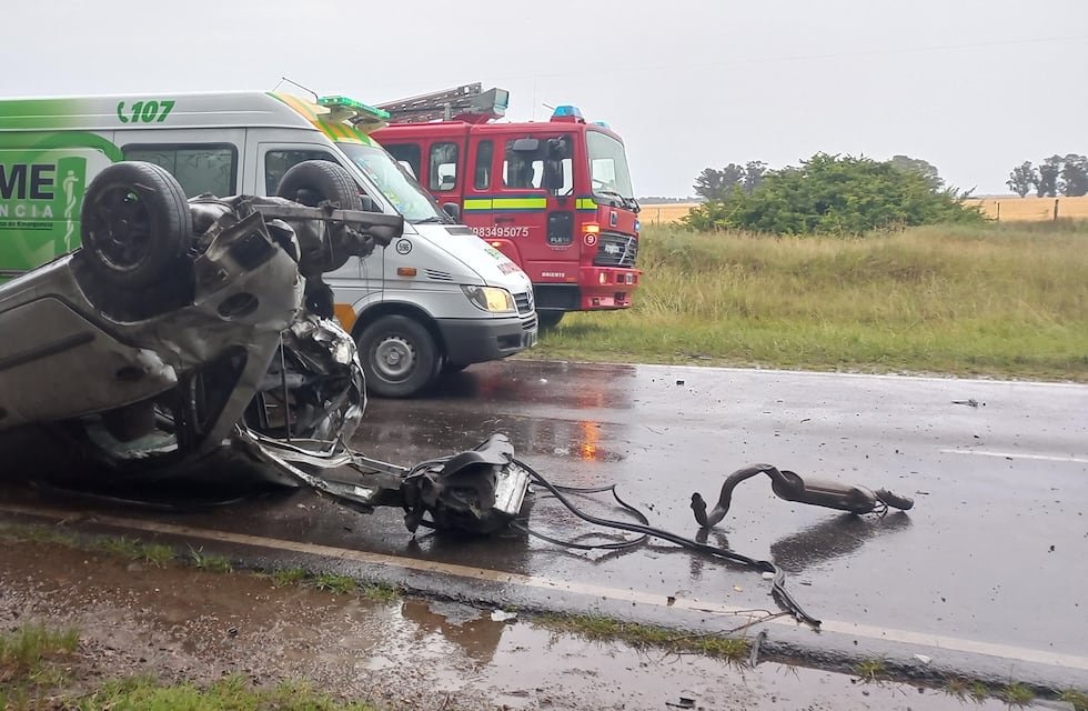 Accidente en la Ruta 72: Falleció el cuarto ocupante del auto embestido el pasado 27 de noviembre