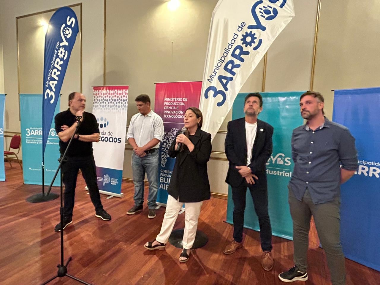 El intendente Garate encabezó la apertura de una nueva Ronda de Negocios para impulsar la producción local y regional