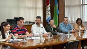 Funcionarios del Departamento Ejecutivo Municipal presentaron ante los concejales los resultados de la auditoría sobre el stock de neumáticos.