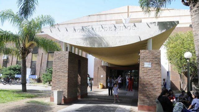 La pequeña estaba internada en el Hospital de Niños de Santa Fe (Foto: La Capital).