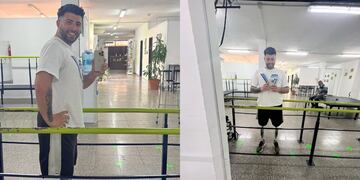 Facundo Milanesio dejó atrás el complicado accidente y se recibió de preparador físico.