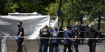 El hallazgo de dos cadáveres descuartizados en barrio Saladillo fue uno de los casos más resonantes de fin de año. (Juan José García)