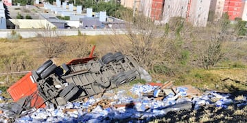 Las consecuencias del siniestro vial en la ciudad de Córdoba.