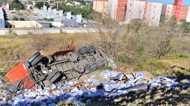 Las consecuencias del siniestro vial en la ciudad de Córdoba.