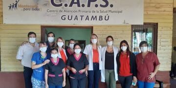 Operativo Integral de salud en barrio Guatambú.