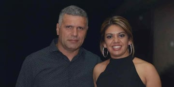 Víctima y victimario. Denise Vergara, junto a su expareja Miguel Gutiérrez, ahora detenido por el femicidio.