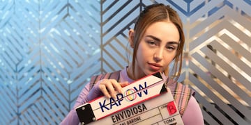 Nicki Nicole debutó como actriz en la tercera temporada de Envidiosa (Gentileza prensa Netfliz / Alina Schwarcz)