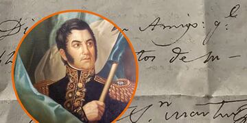 Qué dice la carta de San Martín que salió a la luz casi 200 años después