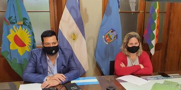 Alejando Vieyra participó una reunión sobre la logística para la vacunación para el COVID 19.