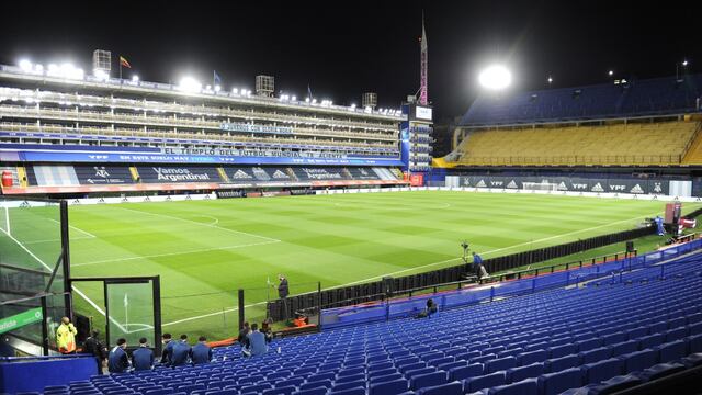 La Bombonera, en La Boca. / Clarin