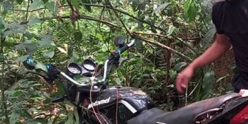 Recuperaron motocicleta robada en Puerto Libertad.