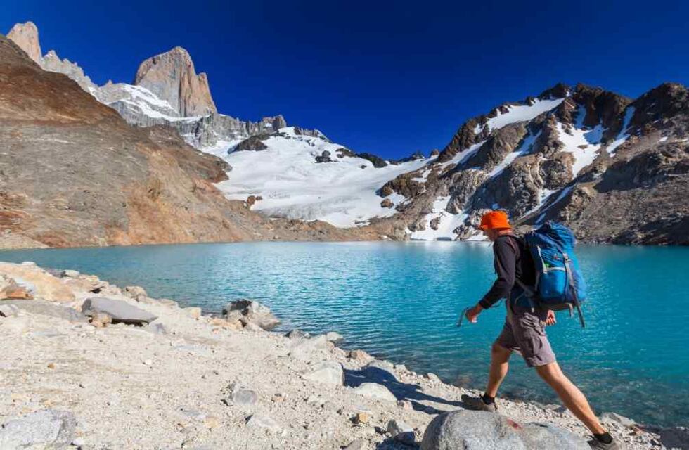 Un escalador quedó atrapado tras una avalancha en El Chaltén