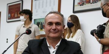 El concejal Ceferino Mondino
