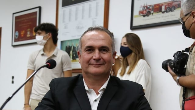 El concejal Ceferino Mondino