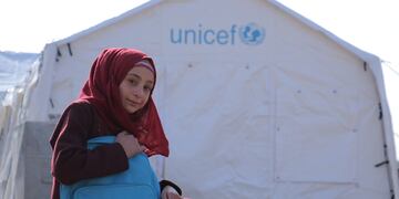 A 10 años del inicio de la guerra en Siria, UNICEF continúa colaborando para ayudar a miles de niños, niñas y adolescentes que sufren violaciones de derechos humanos.
