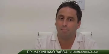 Maximiliano Babsia es el médico sanjuanino investigado por homicidio culposo.
