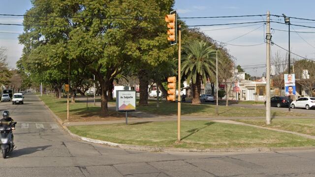 Avenida Suipacha en Rafaela