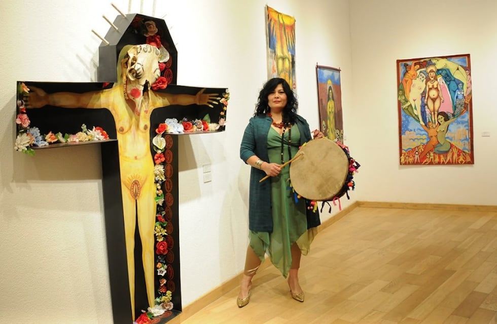 Polémica religiosa: Qué dijo la autora de las obras que fueron destruida en la UNCuyo