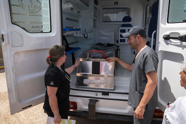 Villa Paranacito recibe una ambulancia de mediana complejidad