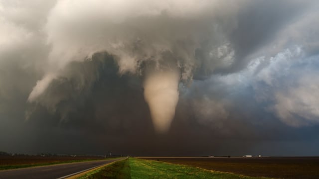 Tornado fue registrado en el norte de San Luis (imagen ilustrativa).