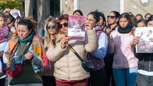 Los familiares de Joaquín reclaman justicia por el adolescente que apareció sin vida (Gentileza: TN).