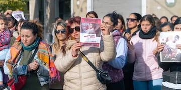 Los familiares de Joaquín reclaman justicia por el adolescente que apareció sin vida (Gentileza: TN).