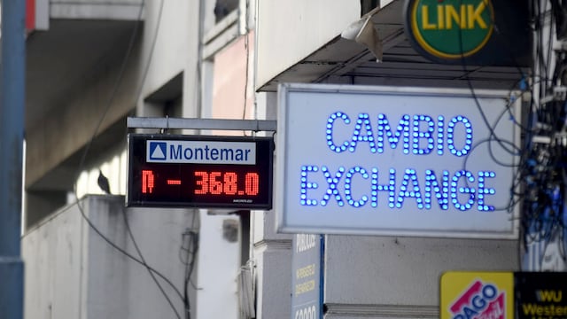 Cotización de dólar del día en Córdoba. (Ramiro Pereyra / La Voz)