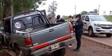 Accidente vial en Hipólito Yrigoyen: una persona herida de consideración.