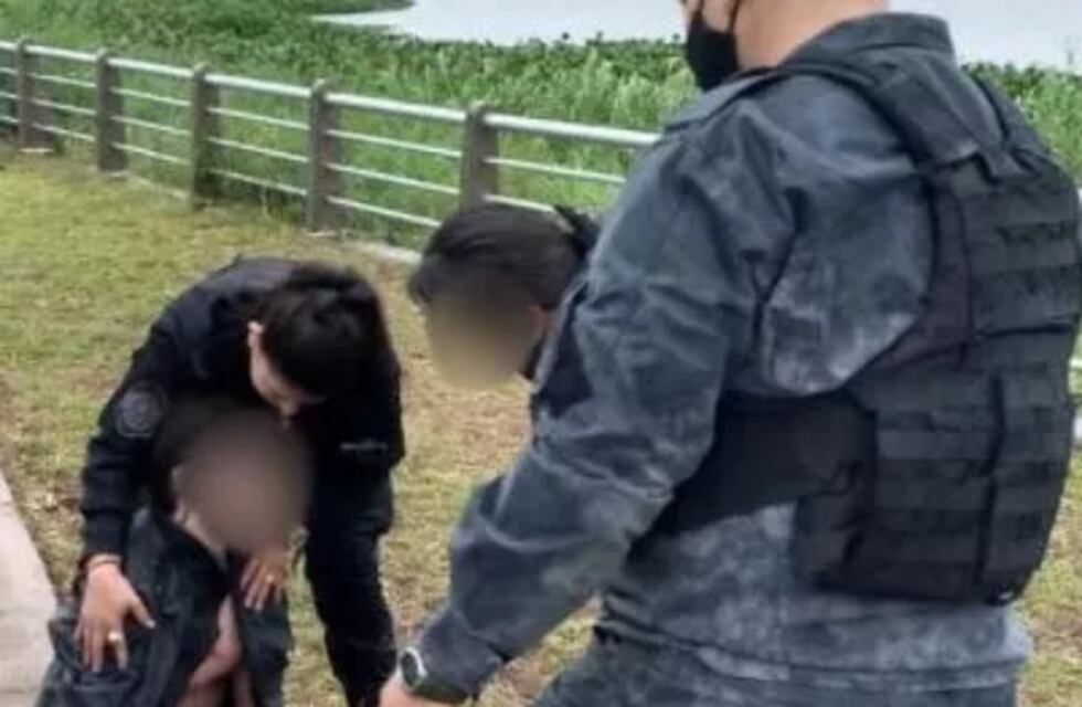 Rescatan a una mujer que se arrojó a las aguas del arroyo Zaimán en Posadas