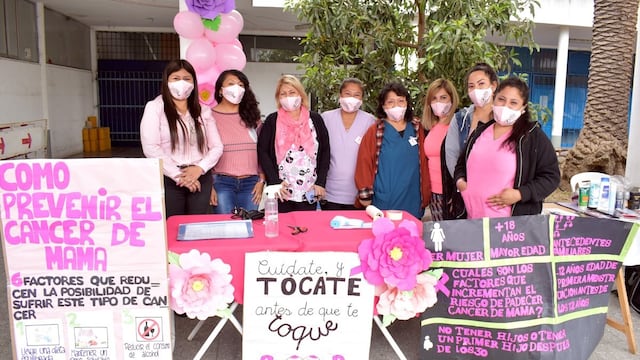 El área de Salud municipal lleva adelante en la ciudad de Palpalá acciones de concientización para la prevención del cáncer de mama.