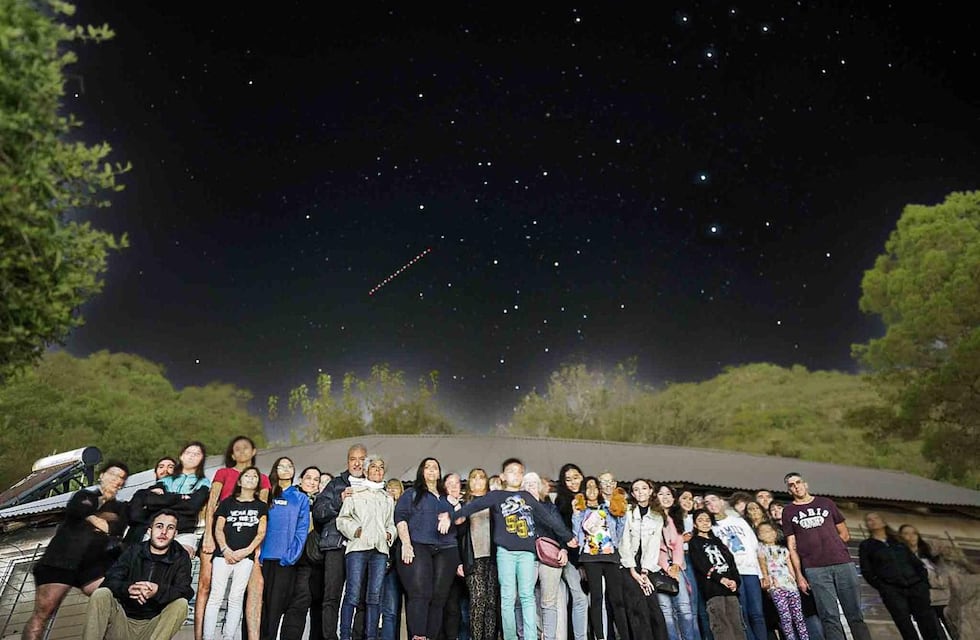 El astroturismo volvió a convocar a familias durante las vacaciones de invierno en Carlos Paz