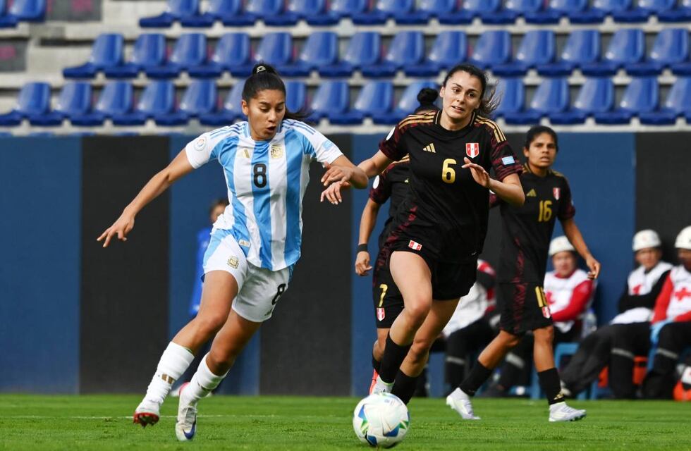 Florencia Bonsegundo ingresó en el triunfo de Argentina ante Perú por Copa América