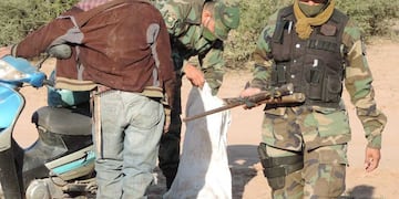 Además, se rescataron cinco pecaríes sin vida y cuatro armas de fuego.