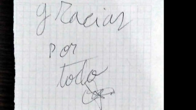 Puerta destrozada y mensaje de un ladrón en Villa Ciudad de América. La Voz