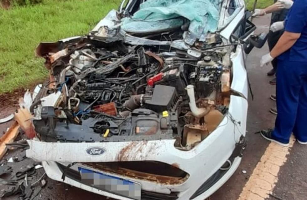 Aparatoso accidente de tránsito en Puerto Libertad