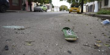 El día después de la tragedia en barrio General Bustos. (Ramiro Pereyra/La Voz)